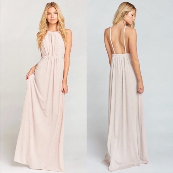 NWT Show Me Your Mumu Amanda Maxi Dress Show Me The Ring Crisp Size XXL - Picture 1 of 7